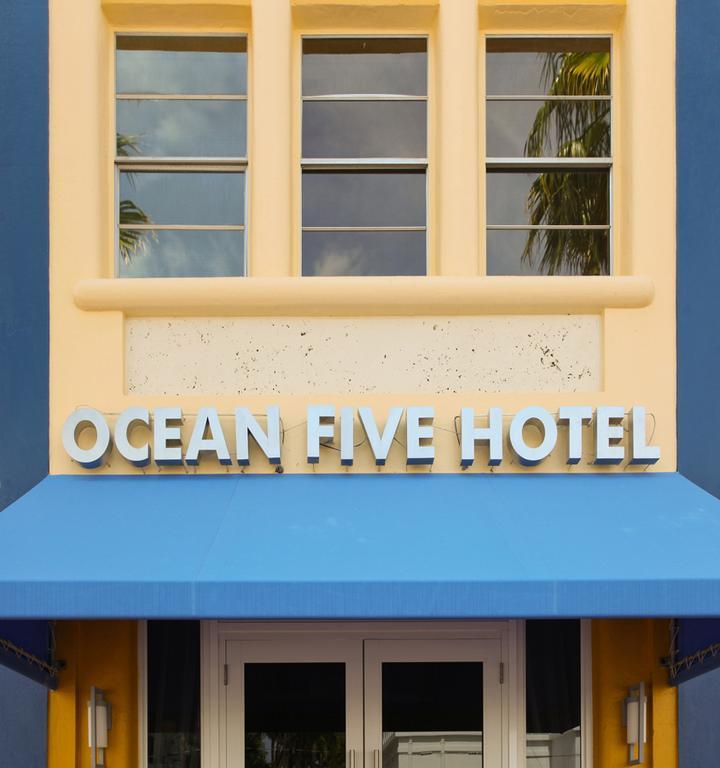 Ocean Five Studios Miami Beach Extérieur photo